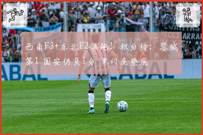 西南F3+东北F2领跑!积分榜:蓉城第1 国安仍负1分 津门虎垫底